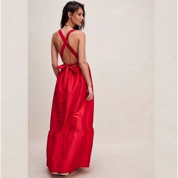 Free People Isabel Maxi Dress Size XS - Picture 4 of 6